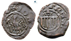 Italy.  AD 1300-1400. Denaro BI