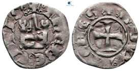 Principality of Achaea. Guillaume I de la Roche  AD 1280-1287. Denier Tournois BI