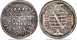 Pedro II 160 Reis 1700/699-(R) XF Details (Environmental Damage) NGC, Rio de Janeiro mint, KM88.1, LMB-134. From the Legado Collection HID09801242017 ...