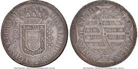 Maria I 640 Reis 1799-B XF45 NGC, Bahia mint, KM231.2, LMB-369. SUBQ variety. From the Legado Collection HID09801242017 © 2024 Heritage Auctions | All...