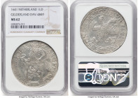 Gelderland. Provincial Lion Daalder 1641 MS62 NGC, Delm-825, Dav-4849. HID09801242017 © 2024 Heritage Auctions | All Rights Reserved