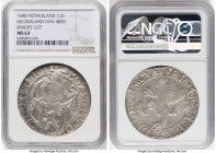 Gelderland. Provincial Lion Daalder 1648 MS63 NGC, KM36, Dav-4850. Knight Left. HID09801242017 © 2024 Heritage Auctions | All Rights Reserved