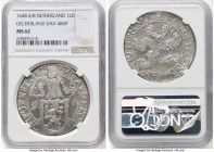 Gelderland. Provincial Lion Daalder 1648 MS62 NGC, KM15.3, Dav-4849. 4/8. HID09801242017 © 2024 Heritage Auctions | All Rights Reserved