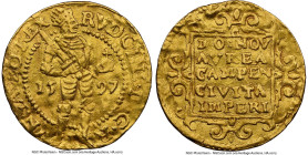Kampen. City gold Ducat 1597 AU53 NGC, Fr-161, Delm-1114, Vanhoudt/Saunders-1594. Titles of Rudolph II. HID09801242017 © 2024 Heritage Auctions | All ...