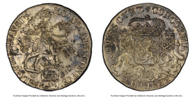 Overijssel. Provincial Ducaton (Silver Rider) 1733-Crane AU Details (Surfaces Smoothed) PCGS, KM80, Dav-1829, Delm-103. HID09801242017 © 2024 Heritage...