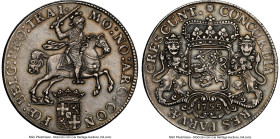 Utrecht. Provincial Ducaton (Silver Rider) 1755 AU55 NGC, Utrecht mint, KM92.1, Dav-1832. A solid example with light, uniform wear to highpoints. Just...