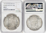 West Friesland. Provincial Silver Ducat (Rijksdaalder) 1757-Rooster MS63 NGC, KM128.1, Dav-1846. HID09801242017 © 2024 Heritage Auctions | All Rights ...