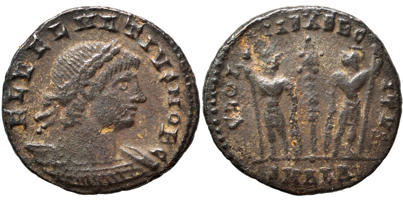 Delmatius, 335-337. Follis (bronze, 1.70 g, 15 mm), Antioch. FL DELMATIVS NOB C....