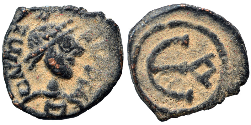 Maurice Tiberius, 582-602. Pentanummium (bronze, 1.09 g, 13 mm), Constantinople....