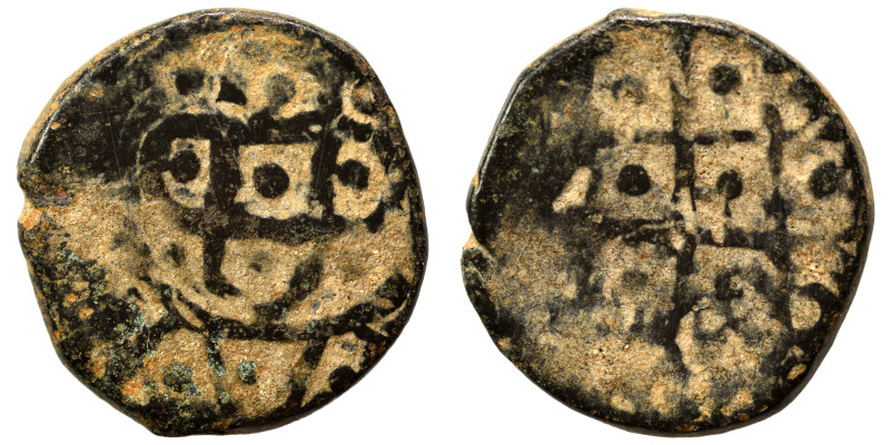 Islamic. Fals (bronze, 4.06 g, 18 mm). Nearly very fine.