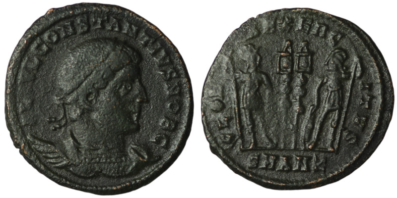 Constantinus II. (330-333 AD). Æ Follis. Antioch. Obv: FL IVL CONSTANTINVS NOB C...