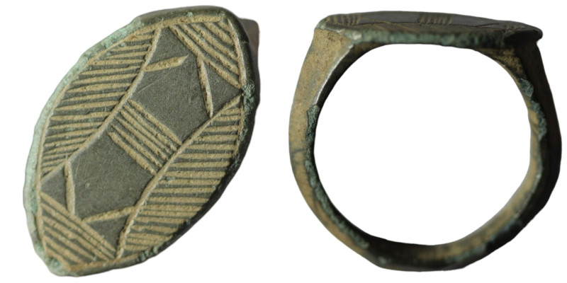 ancient bronze ring. 19mm, 2,79g