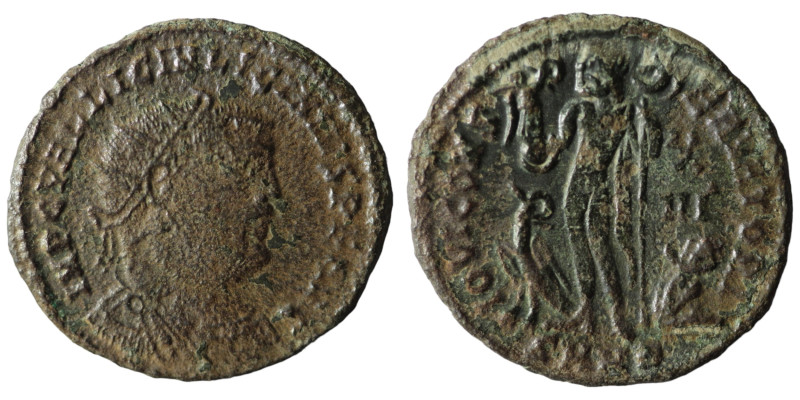 Licinius I. (321-323 AD). Follis. Nicomedia. Obv: IMP C VAL LICIN LICINIVS P F A...