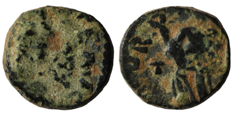 Johannes. Usurper. (423-425 AD). Æ Nummus. Obv: DN JOHANNES P F AVG. diademed bu...