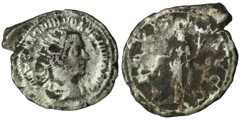 Volusian. (251-253 AD). AR Antoninian. 25mm, 4,22g