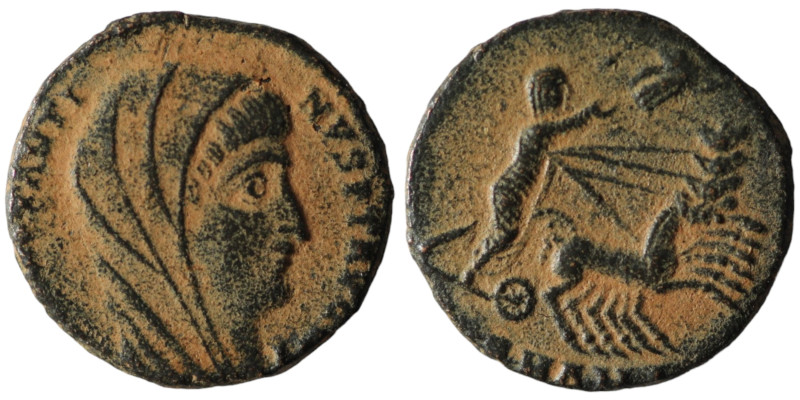 Divus Constantinus I. (337-340 AD). Æ Follis. Antioch. Obv: DV CONSTANTINVS PT A...