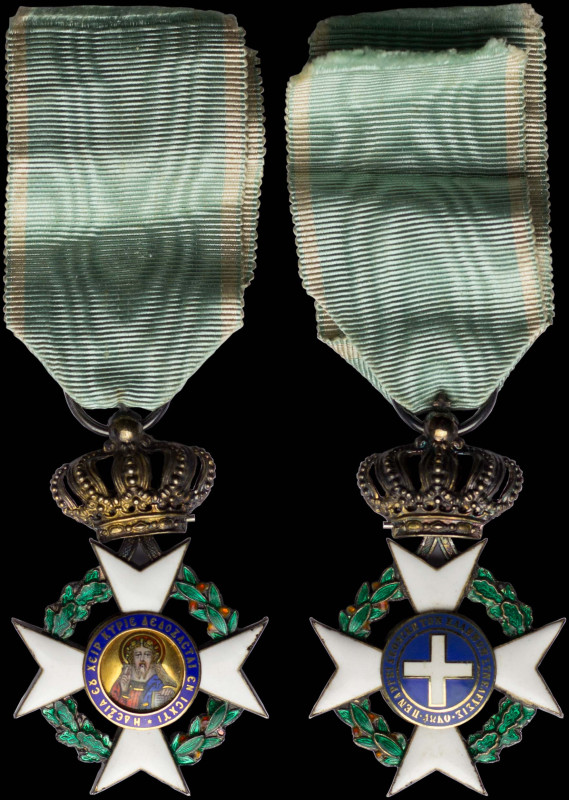 GREECE: Order of the Redeemer (type II) (1863-1975). Knight gold cross. With ful...