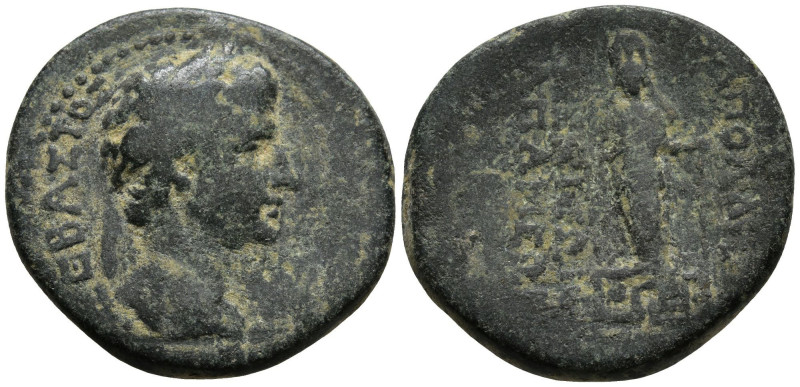 PHRYGIA. Apameia. Augustus (27 BC-14 AD)
AE Bronze (20.6mm 5.25g9
Obv: ΣΕΒΑΣΤΟ...