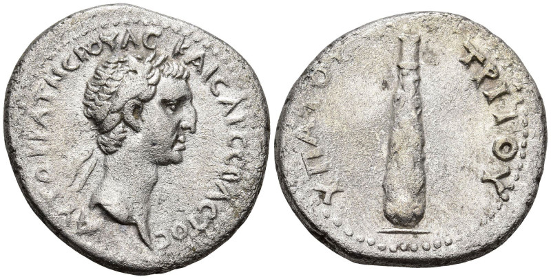 CAPPADOCIA. Caesarea. Nerva (96-98 AD)
AR Didrachm (21.7mm 6.78g)
Obv: ΑΥΤΟΚΡΑ...