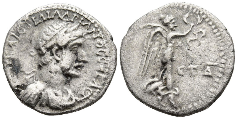 CAPPADOCIA. Caesarea. Hadrian (117-138 AD).
AR Hemidrachm (15.3mm 1.73g)
Obv: ...