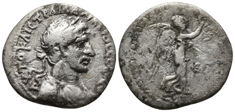 CAPPADOCIA. Caesarea. Hadrian (117-138 AD).
AR Hemidrachm (14.8mm 1.39g)
Obv: ...