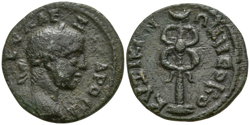 MYSIA. Kyzikos. Severus Alexander (222-235 AD)
AE Bronze (21.1mm 4.18g)
Obv: Ϲ...