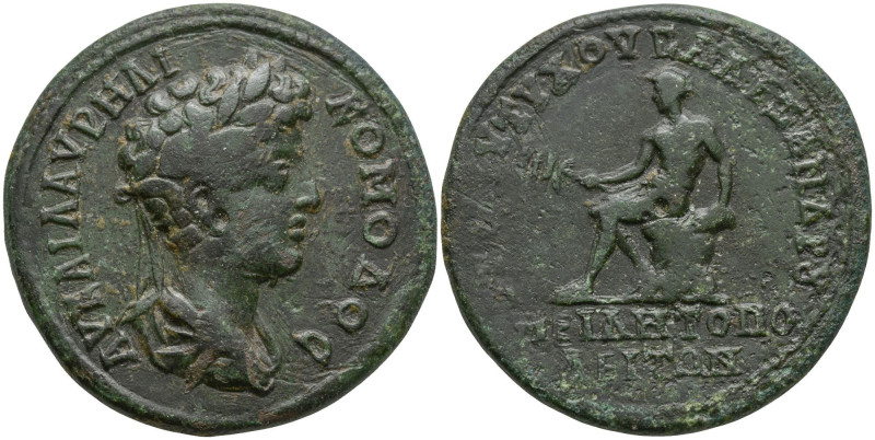 MYSIA. Miletopolis. Commodus (177-192 AD). Eutyches, son of Alexandros (stratego...