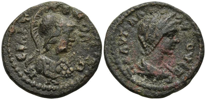 MYSIA. Miletopolis. Plautilla, Augusta (202-205 AD)
AE Assarion (20.2mm 4.23g)...