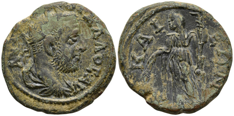 BITHYNIA. Nicaea. Gallienus (253-268 AD)
AE Bronze (24.4mm 7.99g)
Obv: Radiate...