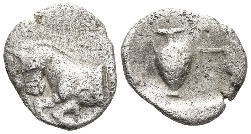 ISLAND off MYSIA. Prokonnesos. (circa 400-280 BC).
AR Obol (9.6mm 0.51g)
Obv: ...