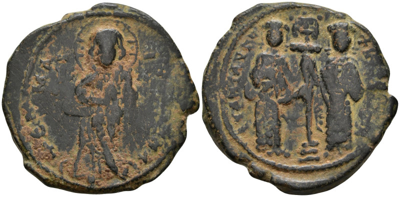 Constantine X Ducas and Eudocia (1059-1067 AD). Constantinople
AE Follis (30.6m...