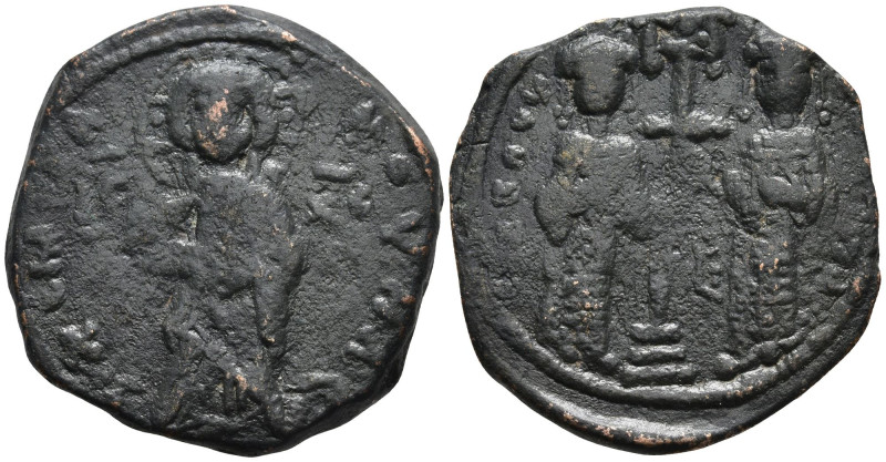 Constantine X Ducas and Eudocia (1059-1067 AD). Constantinople
AE Follis (25.3m...