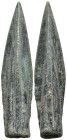 Ancient arrowhead
(3.61g 33.9mm diameter)