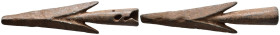 Ancient spearhead
(10.56g 60.4mm diameter)