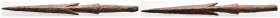 Ancient spearhead
(8.37g 83.6mm diameter)