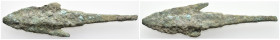 Ancient spearhead
(9.54g 70.9mm diameter)