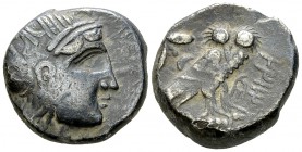Mazakes AR Tetradrachm, imitating Athens 

Persia, Alexandrine Empire. Mazakes, Satrap of Mesopotamia (331-323/2 BC). AR Tetradrachm (21-22 mm, 16.5...