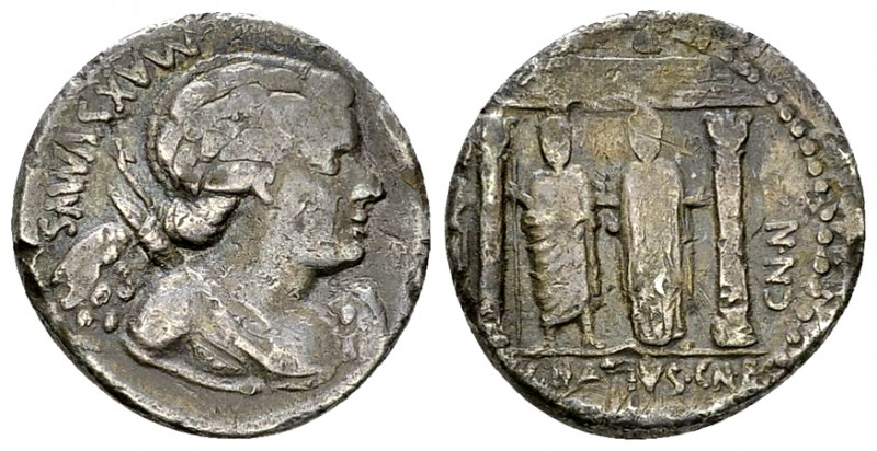 C. Egnatius Maxsumus AR Denarius, 75 BC 

C. Egnatius Cn. f. Cn. n. Maxsumus. ...