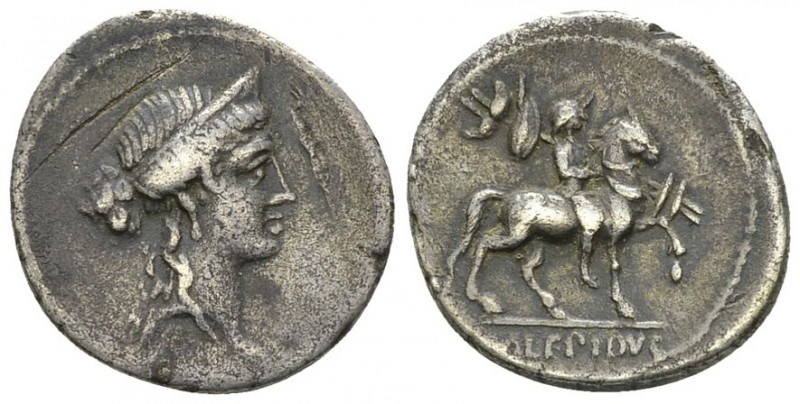 M. Aemilius Lepidus AR Denarius, 61 BC 

M. Aemilius Lepidus. AR Denarius (18-...