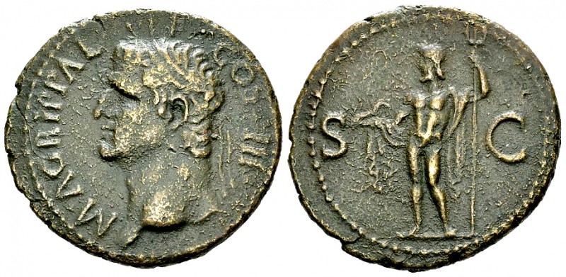 Agrippa AE As, RIC I 58 

Agrippa (+12 BC). AE As (29 mm, 9.82 g), Roma (Rome)...