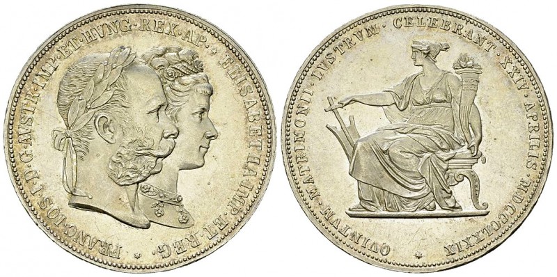 Franz-Joseph AR 2 Gulden 1879 

Habsburg. Franz-Joseph (1848-1916). AR 2 Gulde...
