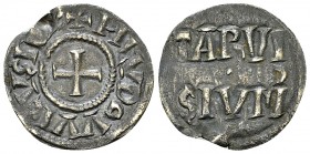 Louis I the Pious AR Denier, Treviso 

France, Carolingian. Louis I the Pious (814-840 AD). AR Denier (21 mm, 1.66 g). Treviso.
Obv. + H LVDOVVICVS...