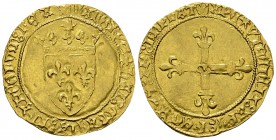 Charles VIII AV Ecu d'or au soleil 

France, Royaume. Charles VIII (1483-1498). AV écu d'or au soleil (27-28 mm, 3.37 g).
Dy. 575.

Jolie très be...