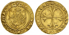 Venezia, Andrea Gritti, Scudo d'oro 

Venezia. Doge Andrea Gritti (1523-1538). Scudo d'oro (25-26 mm, 3.39 g).
 Gamberini 274; Fr. 1448.

Quasi S...