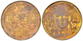 Italia AE 20 Centesimi 1906 

Italia. AE 20 Centesimi 1906 (29 mm, 9.71 g), Esposizione Internazionale Milano.
Montenegro 4.

Quasi FDC.