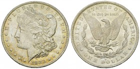 USA AR Dollar 1883 O 

USA. AR Dollar 1883 O (26.69 g), Morgan Type. 
KM 110. 

Almost uncirculated.
