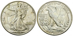 USA AR Half Dollar 1943 

USA. AR Half Dollar 1943 (30.5 mm, 12.49 g).
KM 142.

Good extremely fine.