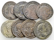 Lot of 8 Roman Imperial AE Nummi 

Lot of 8 (eight) Roman AE Nummi: Maximianus Herculius, Galerius, Maxentius (2), and Constantine I (4).

Mostly ...