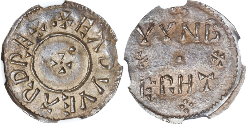 GREAT BRITAIN. Anglo-Saxon. Kings of Wessex. Penny, ND (ca. 899-910). Wynbeorht,...