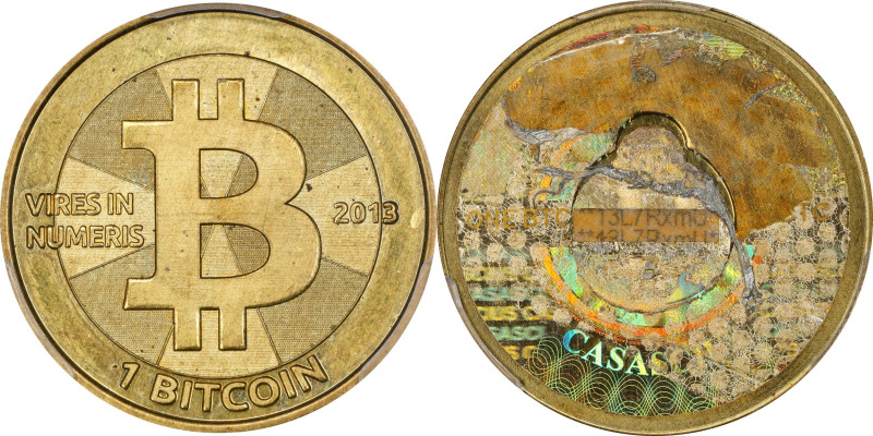 Desirable Redeemed 2013 Casascius 1 Bitcoin 
Redeemed 2013 Casascius 1 Bitcoin....